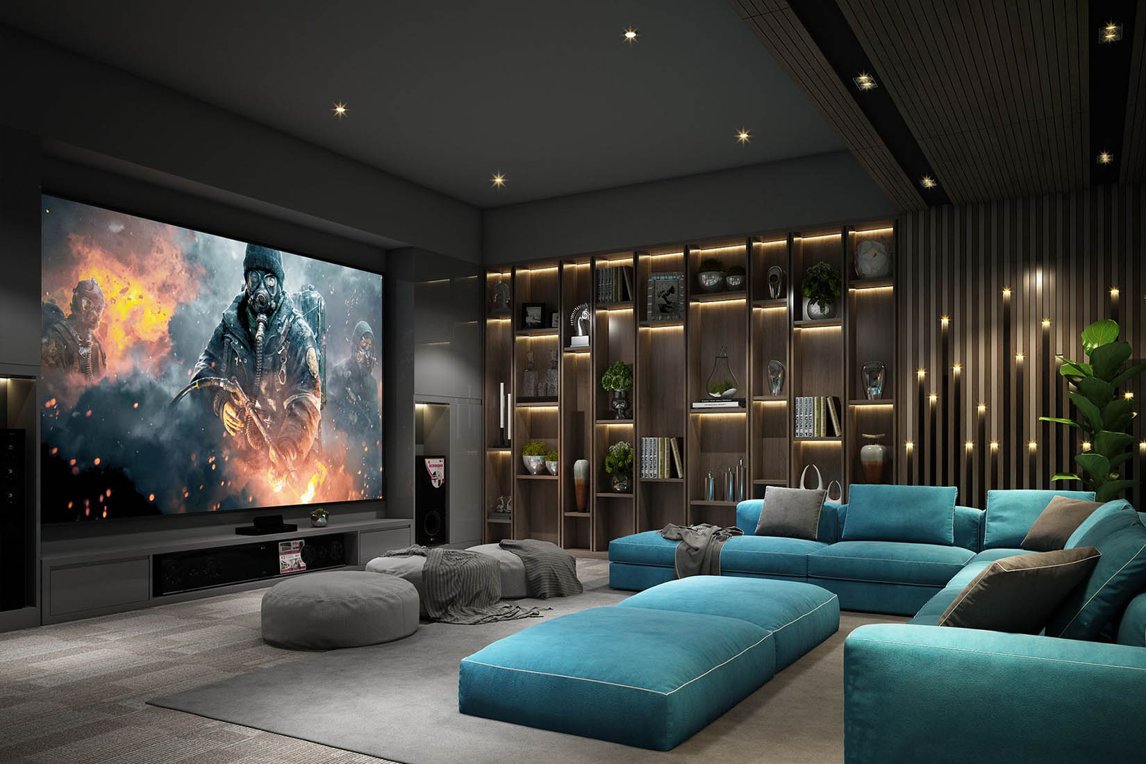 انواع پرده نمایش ویدئو پروژکتور را بشناسید